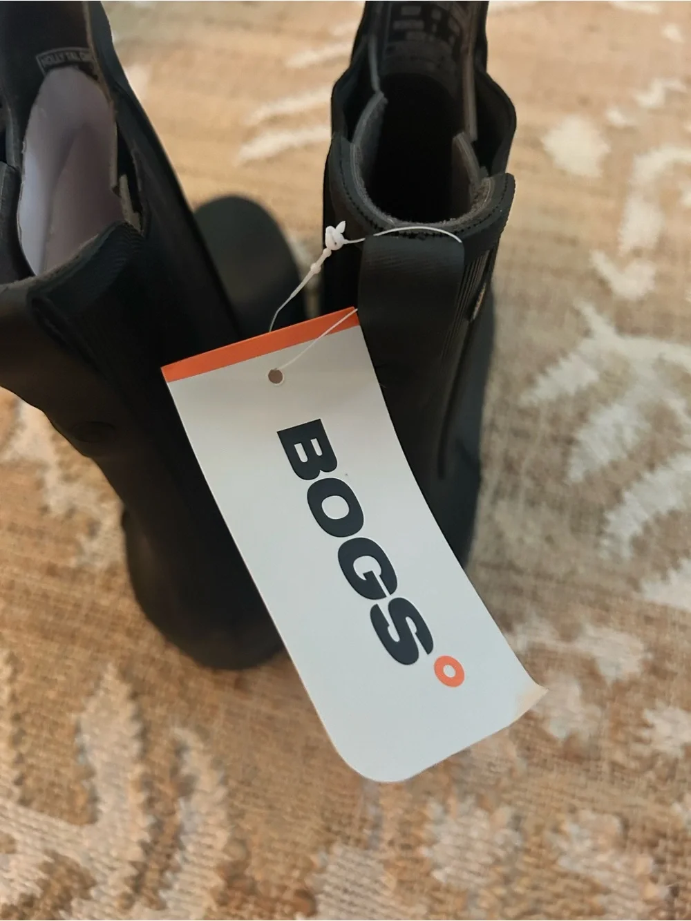 Bogs Black Ankle Rain Boots